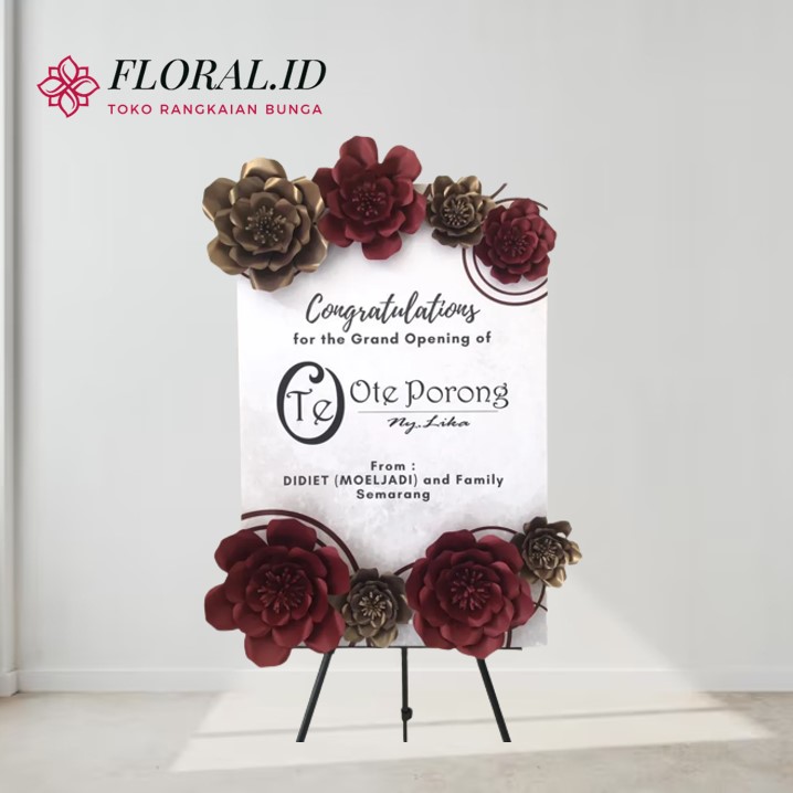 paper flower board 101